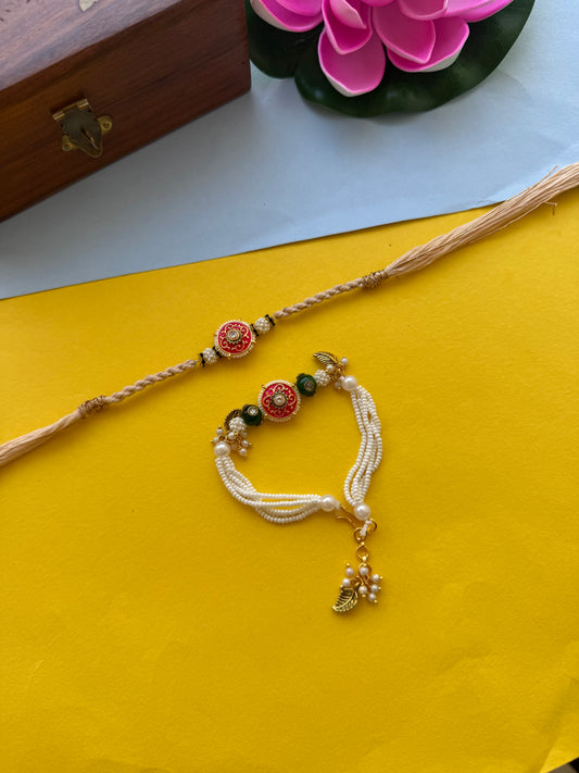 Premium Bhai-Bhabhi Rakhi by elegant style