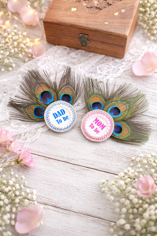 Premium aesthetic babyshower brooches