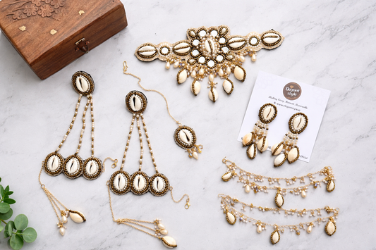 Premium Haldi jewellery by Elegantstyle