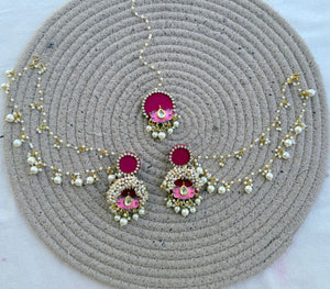Earring and mangtika