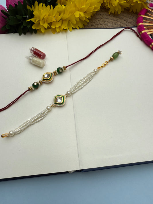 Bhai-Bhabhi premium Rakhi by elegantstyle