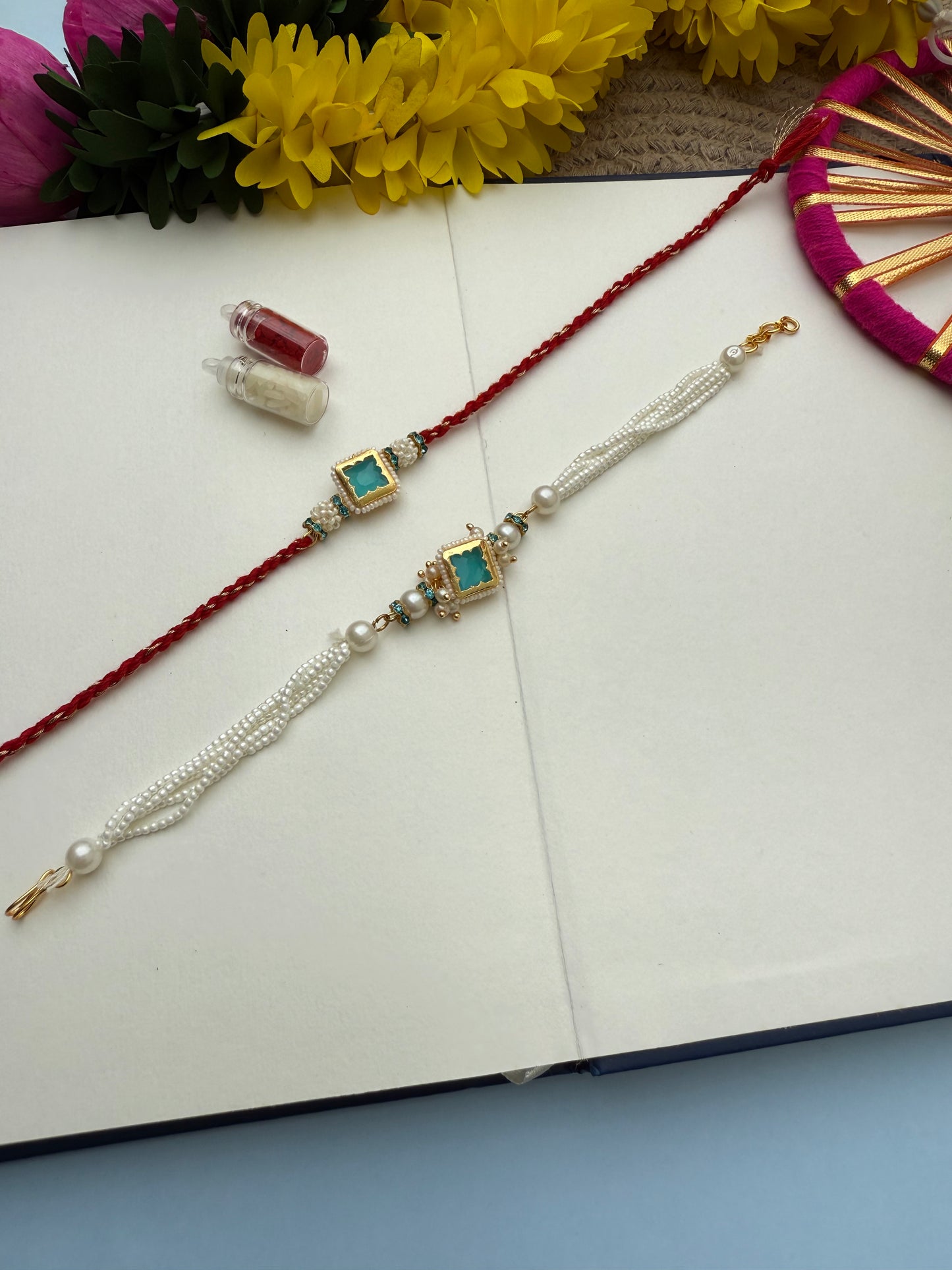 Premium Bhai-bhabhi Rakhi- by elegantstyle