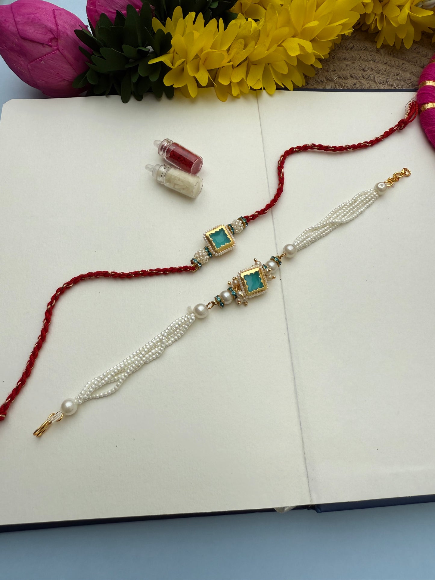 Premium Bhai-bhabhi Rakhi- by elegantstyle