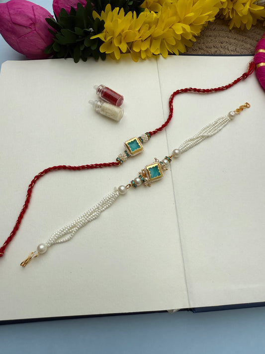 Premium Bhai-bhabhi Rakhi- by elegantstyle