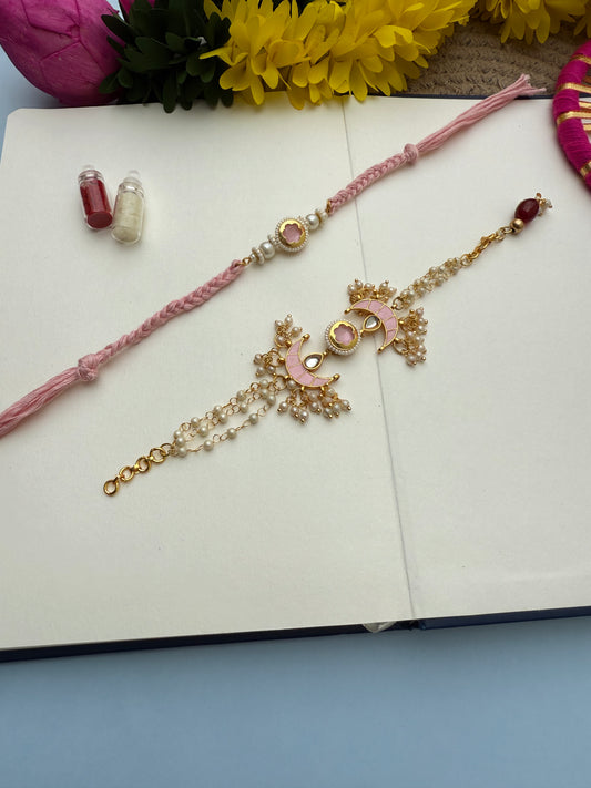 Bhai-Bhabhi couple rakhi by elegantstyle