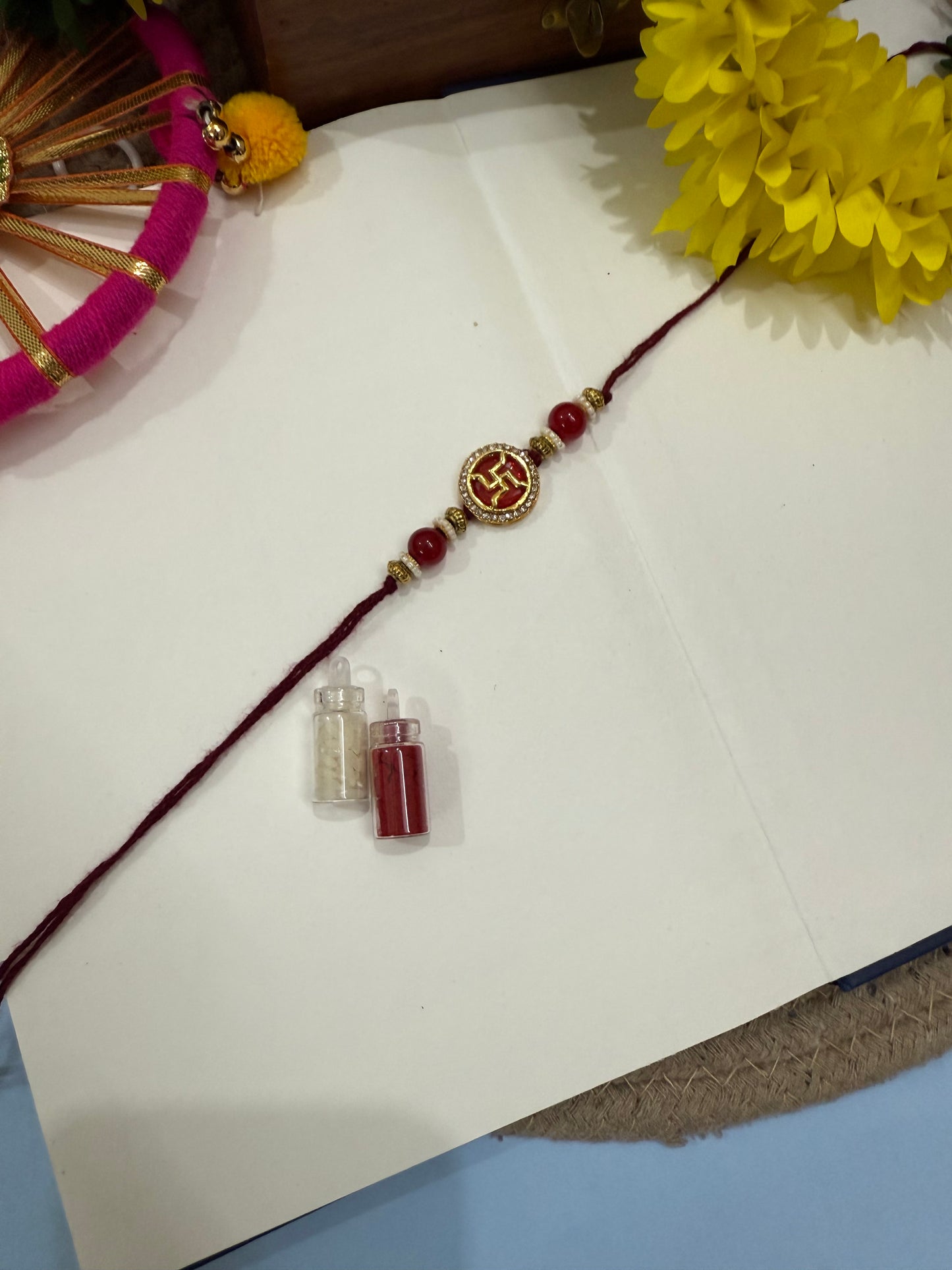 Swastik Rakhi by elegantstyle