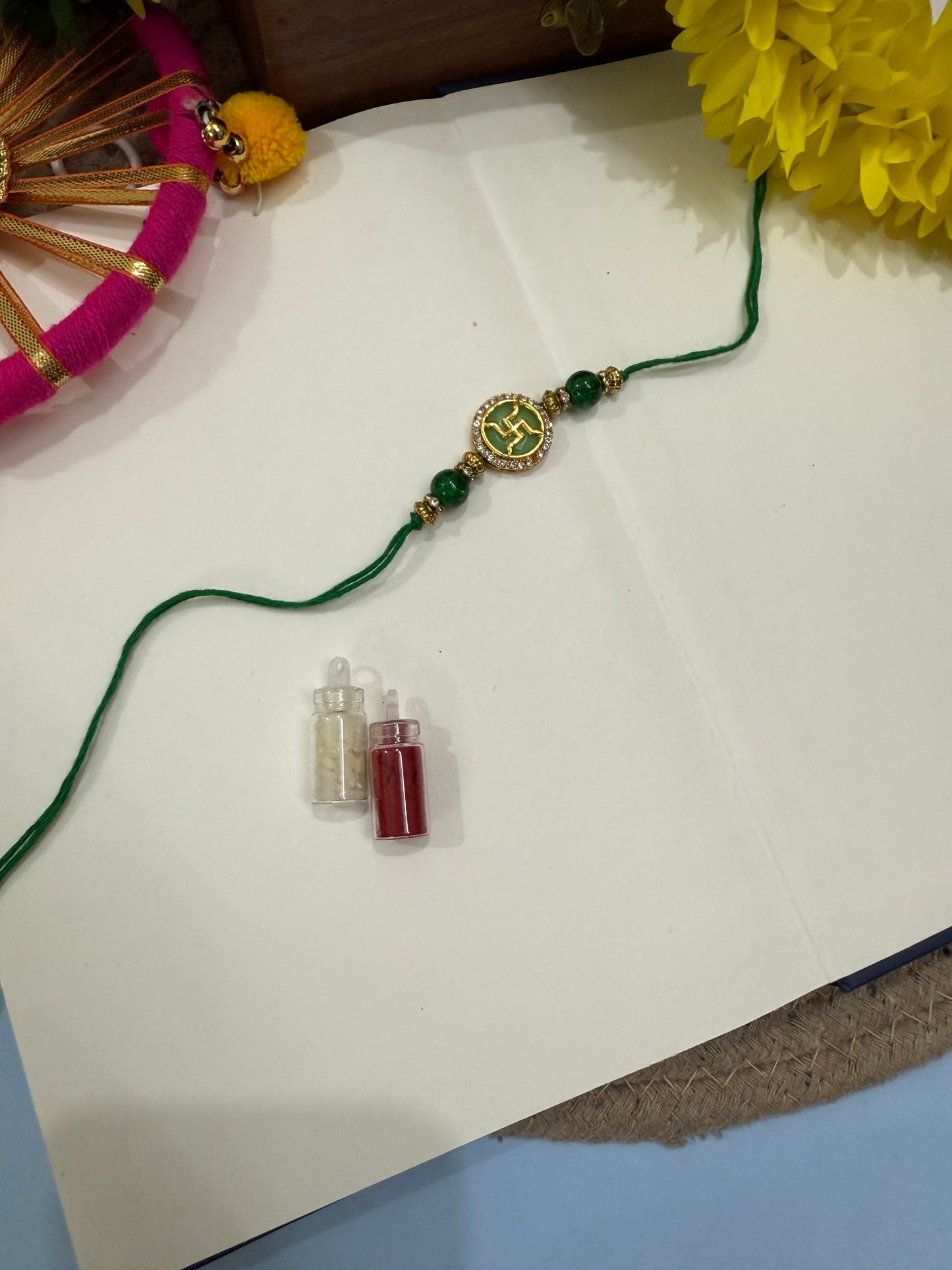 Swastik Rakhi by elegantstyle