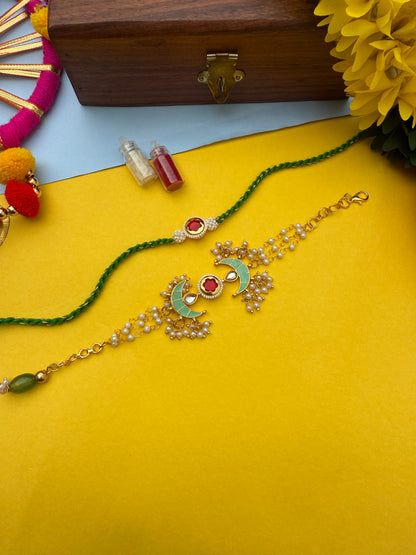 Bhai bhabhi couple Rakhi by elegantstyle