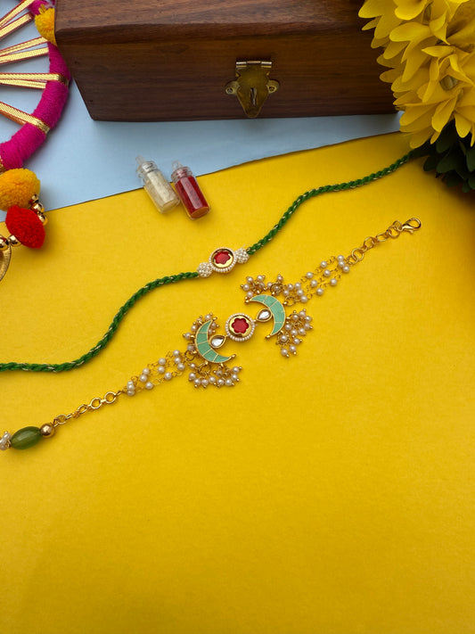 Bhai bhabhi couple Rakhi by elegantstyle