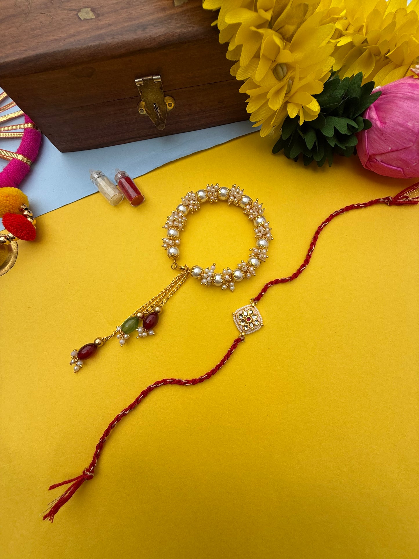 Bhai-bhabhi premium Rakhi by elegantstyle