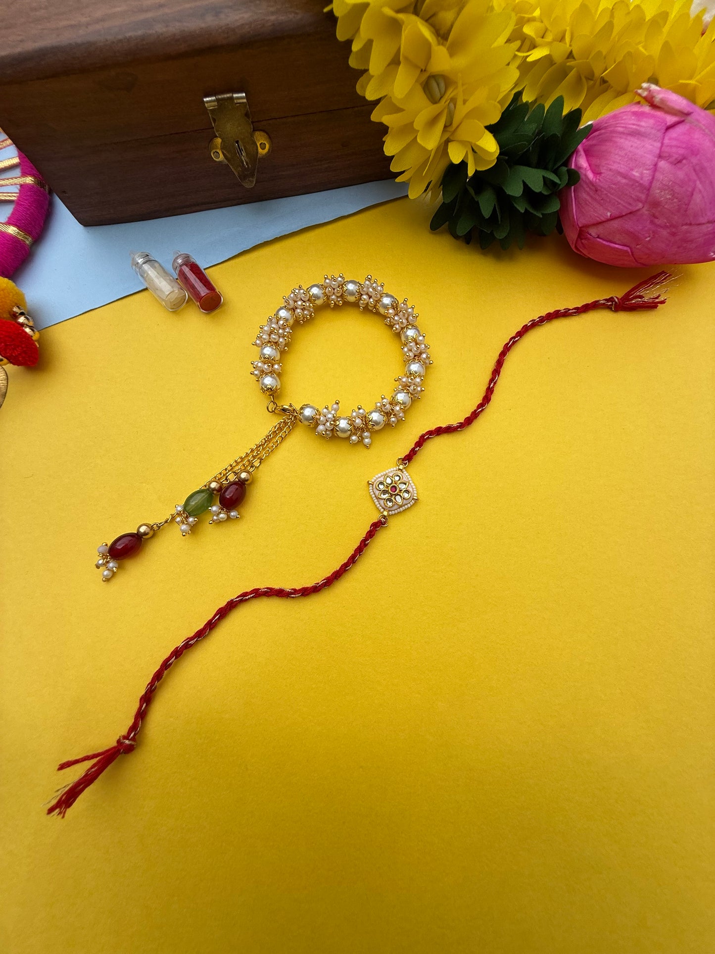 Bhai-bhabhi premium Rakhi by elegantstyle