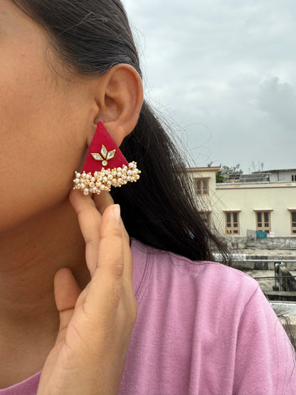Fabric Earring by Elegant style