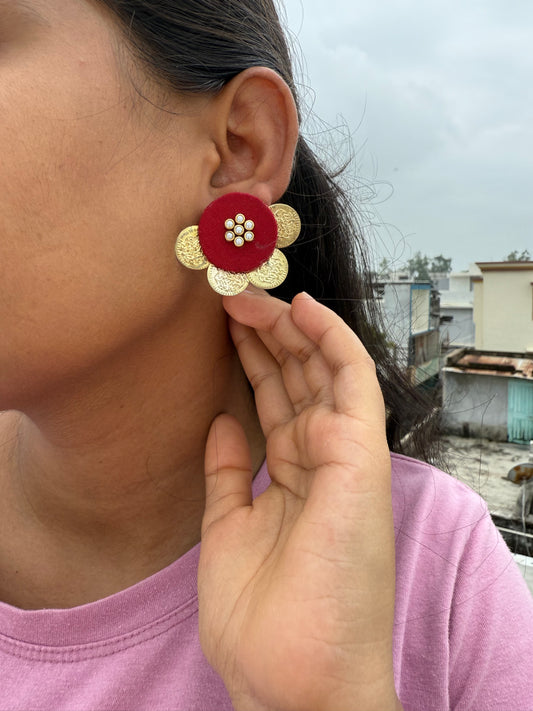 Fabric Earring by Elegant style