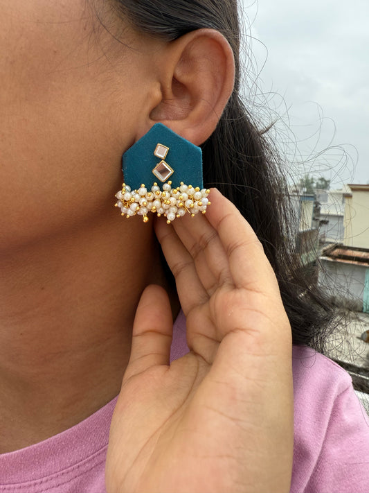Fabric Earring by Elegant style