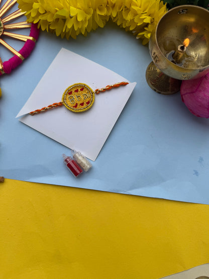 Handwork premium bhai Rakhi by Elegant style