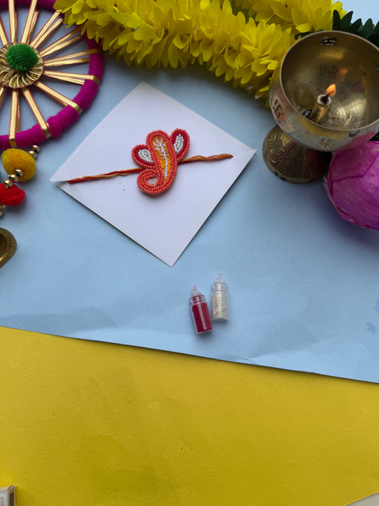 Premium Ganesha Rakhi by elegant style