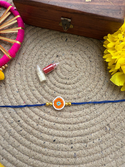 Minimal beads Rakhi by elegantstyle