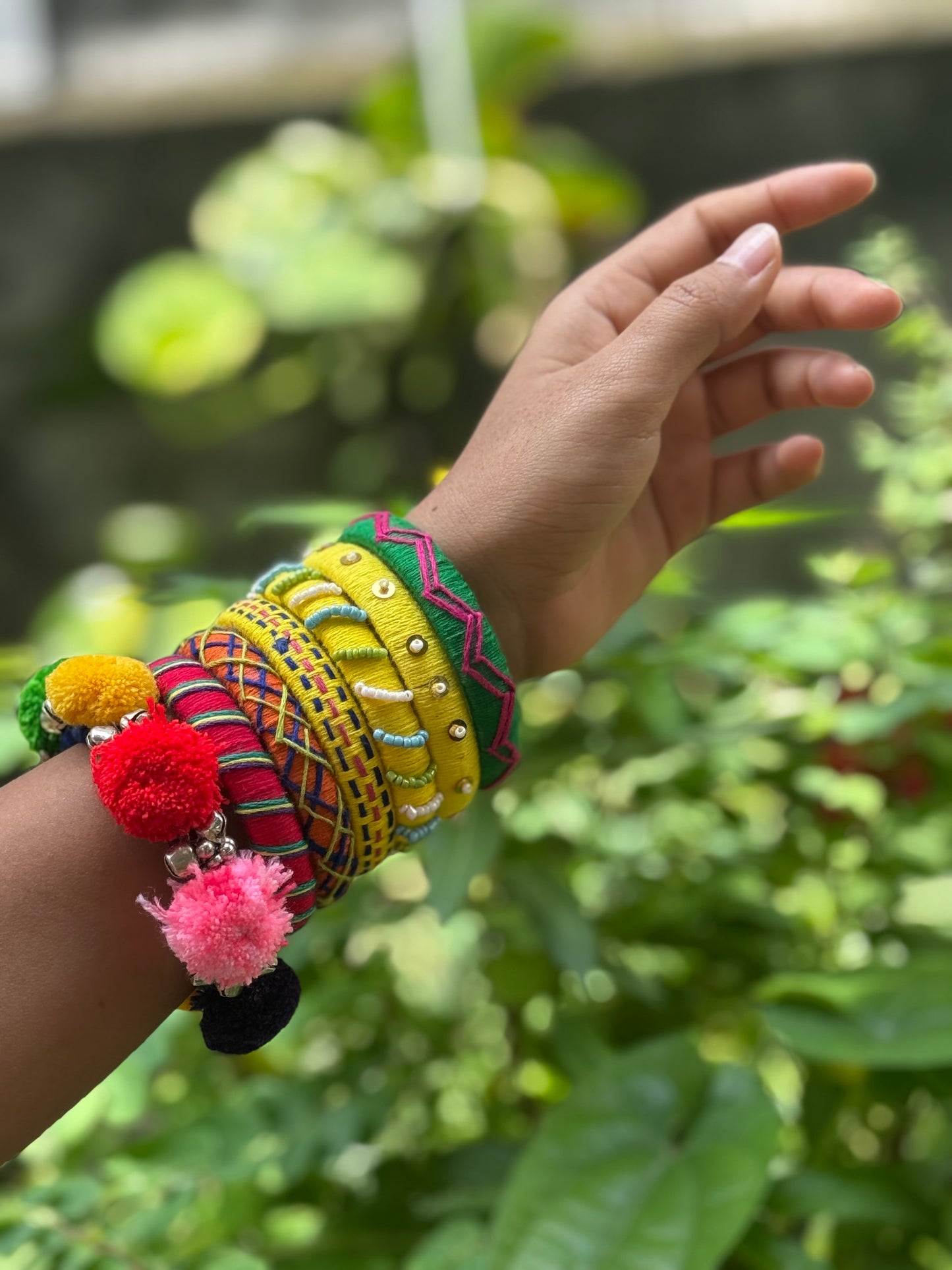 Handwork bangles by elegantstyle