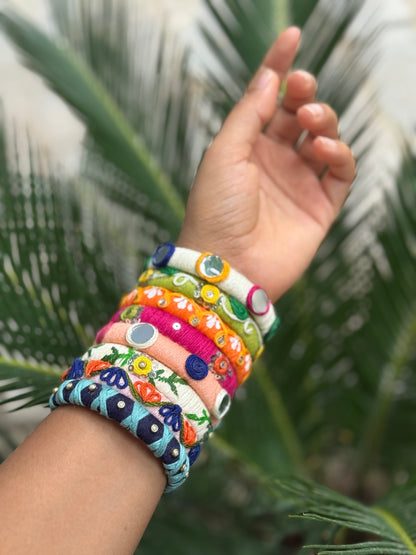 Thread work bangle by elegantstyle