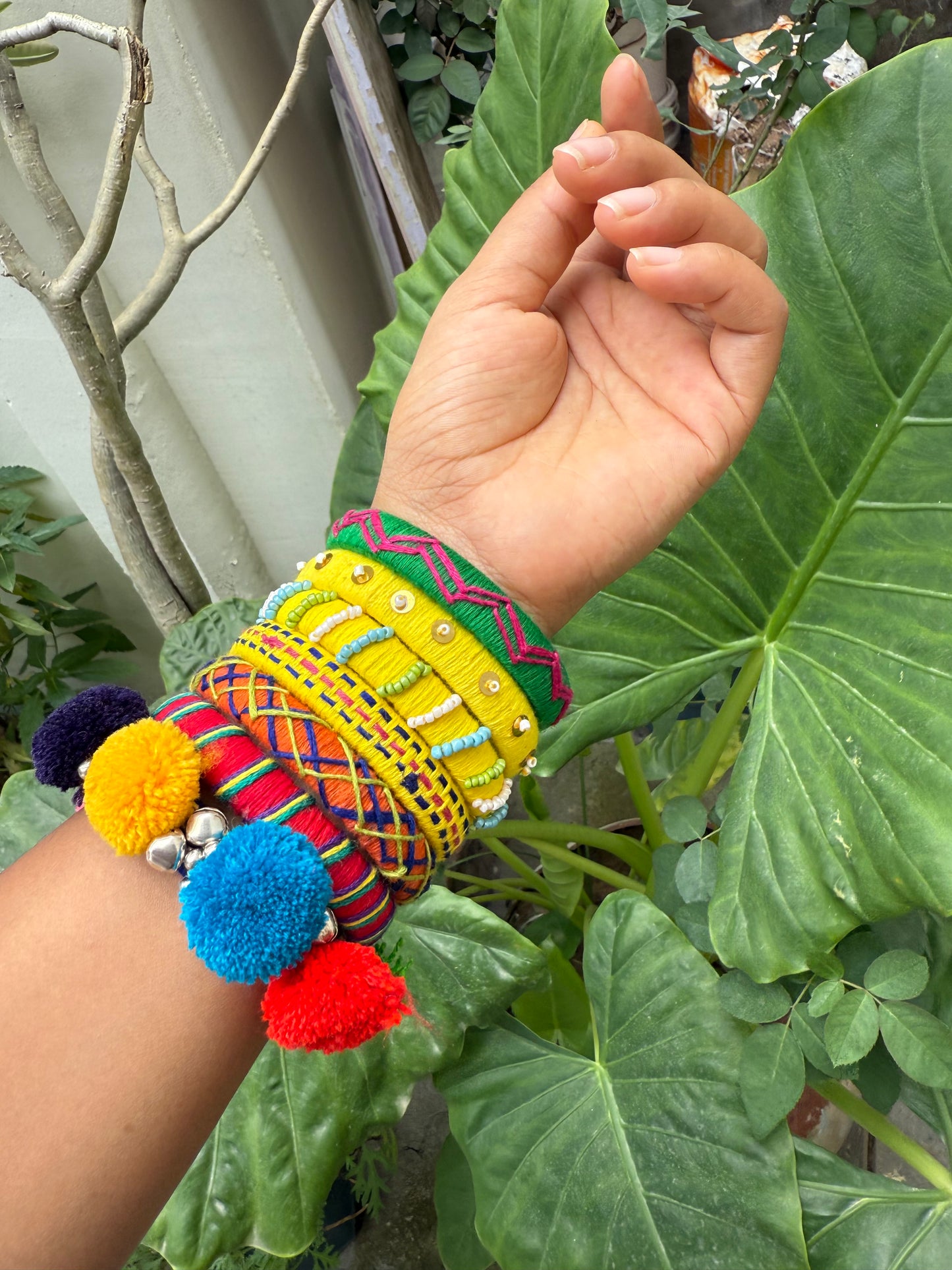Handwork bangles by elegantstyle