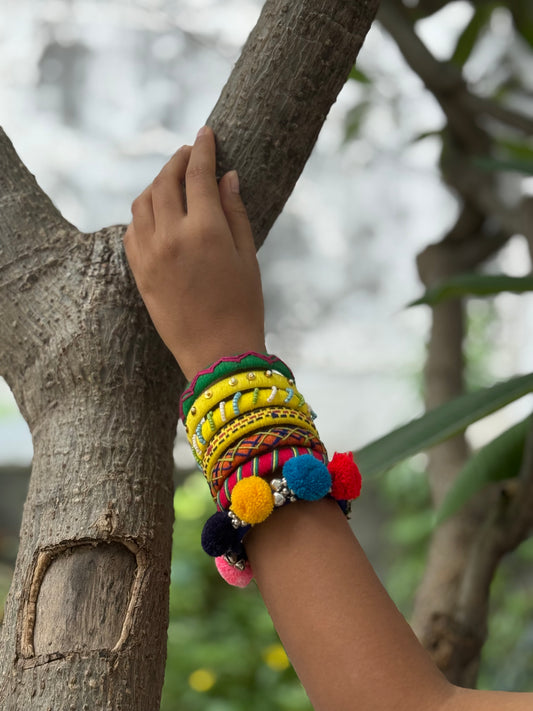Handwork bangles by elegantstyle
