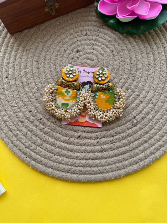 Fabric earring by Elegantstyle