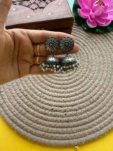 German silver duls earring by Elegantstyle