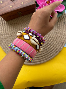 Handcrafted Navratri bangles by elegantstyle