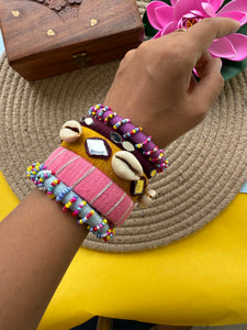 Handcrafted Navratri bangles by elegantstyle