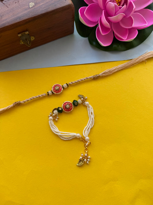 Premium Bhai-Bhabhi Rakhi by elegant style
