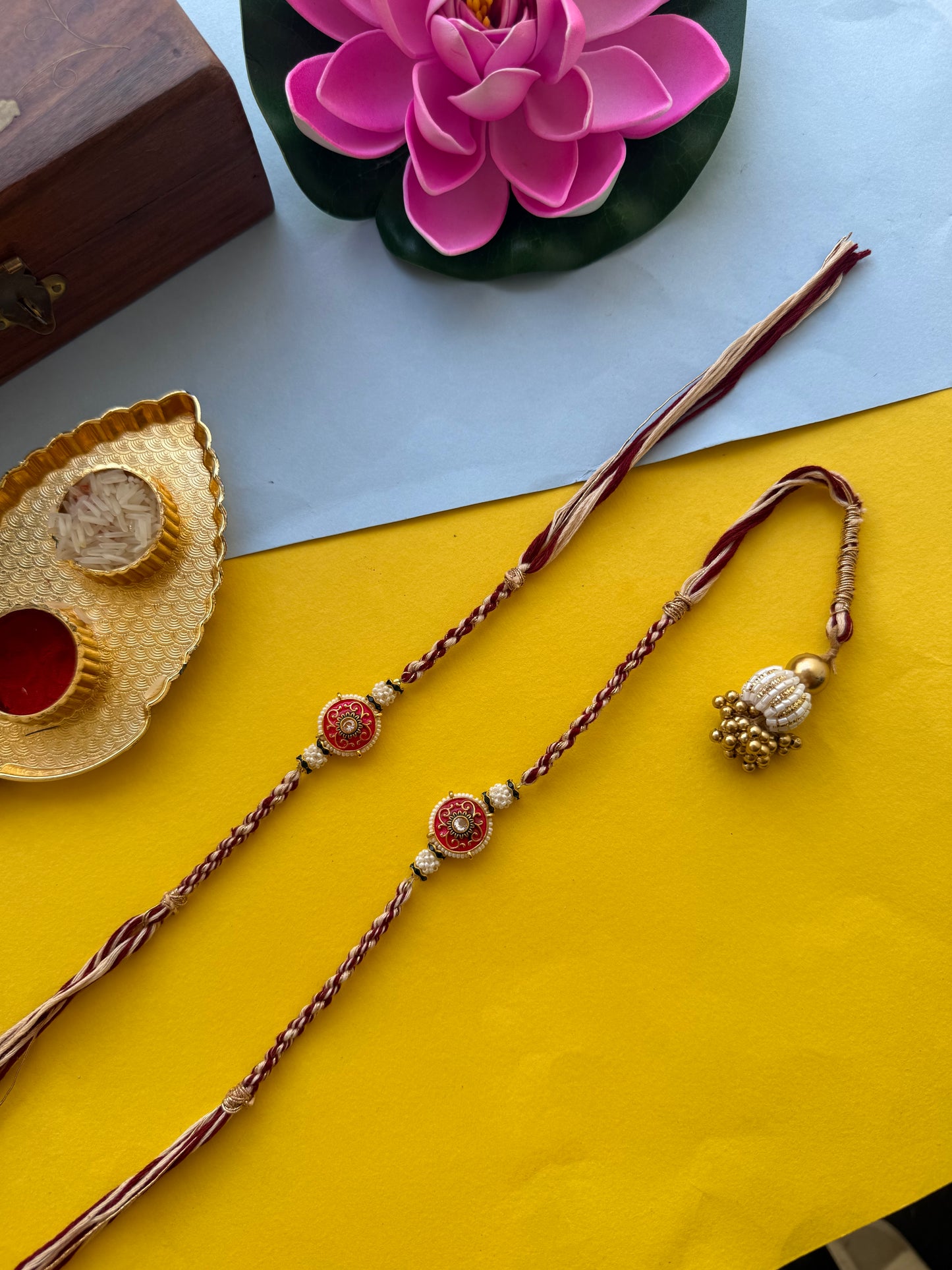 Premium bhai bhabhi Rakhi by elegantstyle