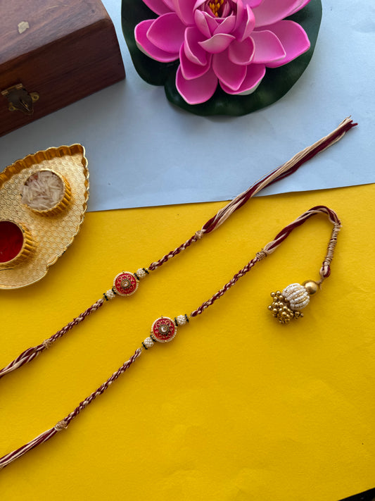 Premium bhai bhabhi Rakhi by elegantstyle