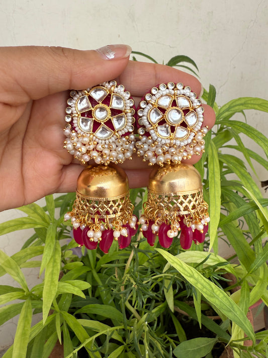 Kundan duls earring