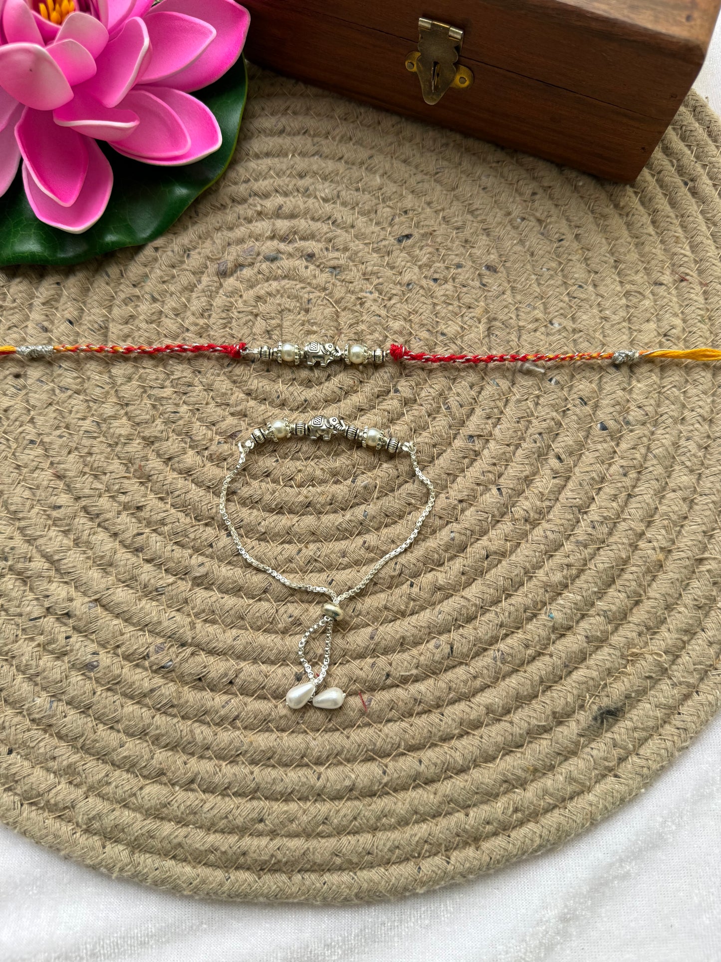 Minimal Bhai Bhabhi Rakhi by elegantstyle