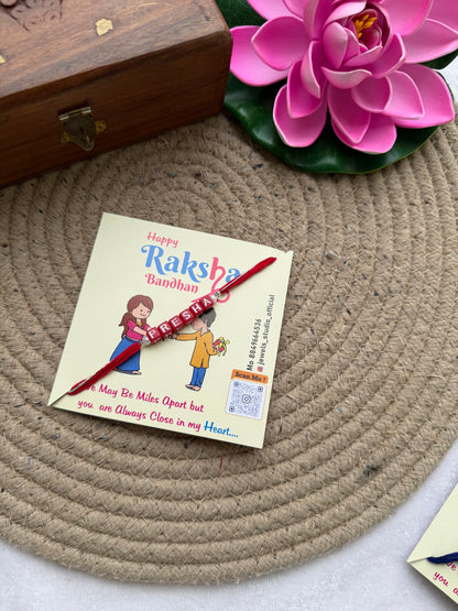Naam vali Rakhi by elegantstyle