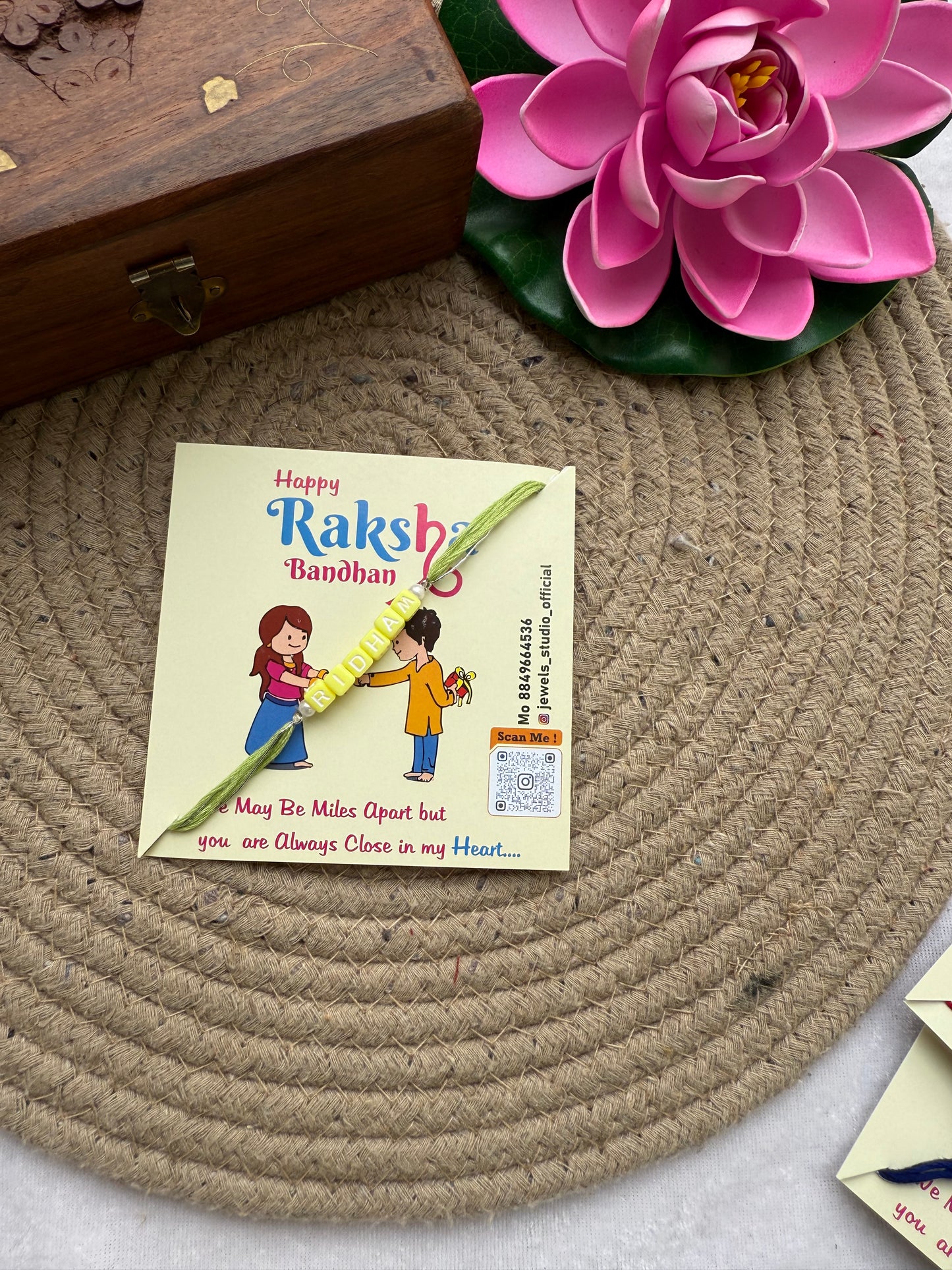 Naam vali Rakhi by elegantstyle