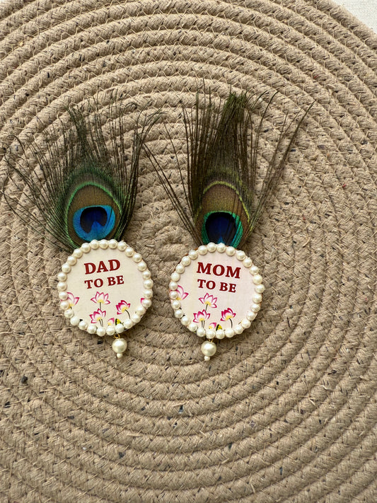 Baby shower brooches by Elegantstyle