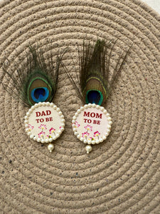 Baby shower brooches by Elegantstyle