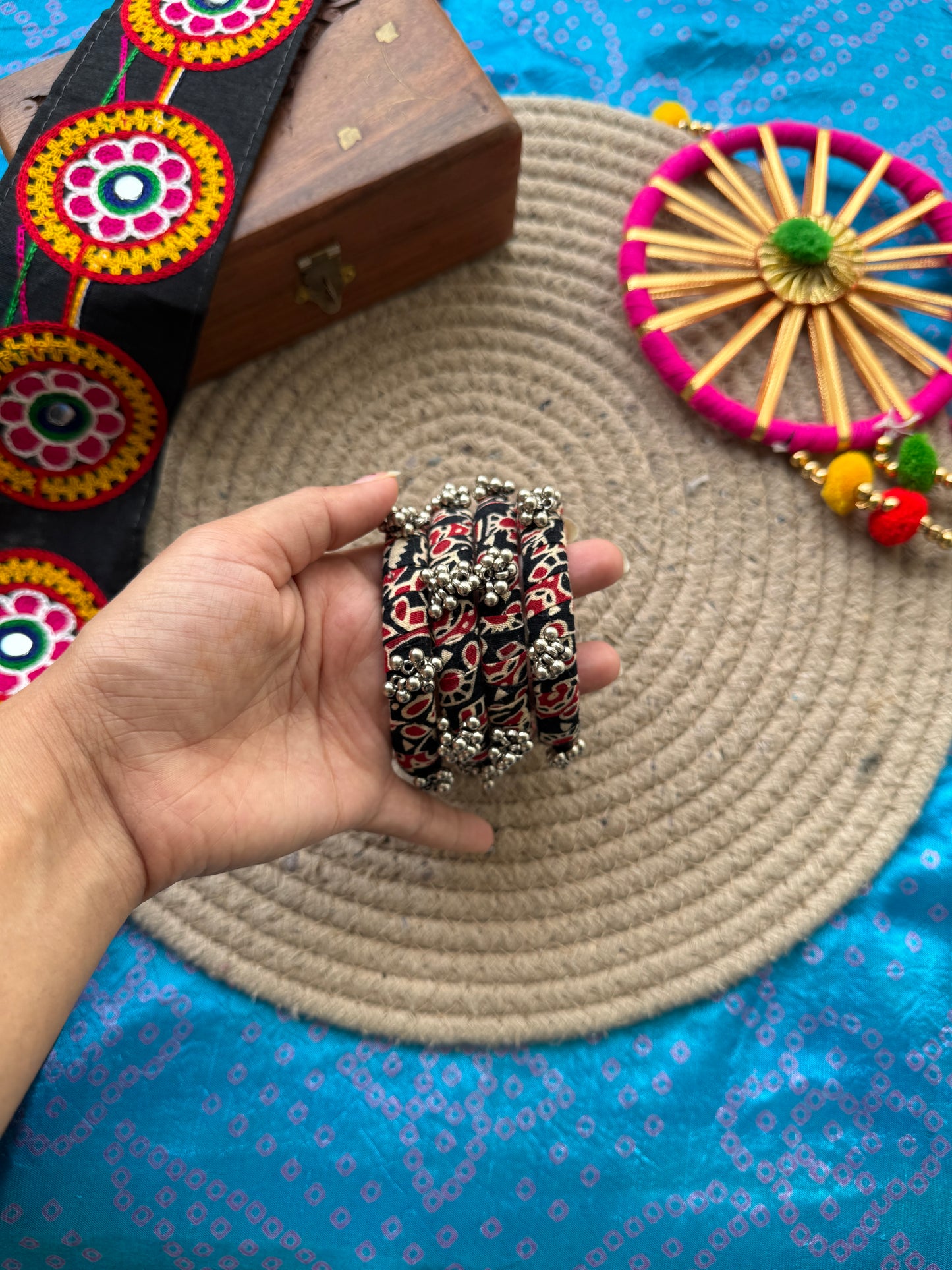 Ajarak print bangle by elegant style