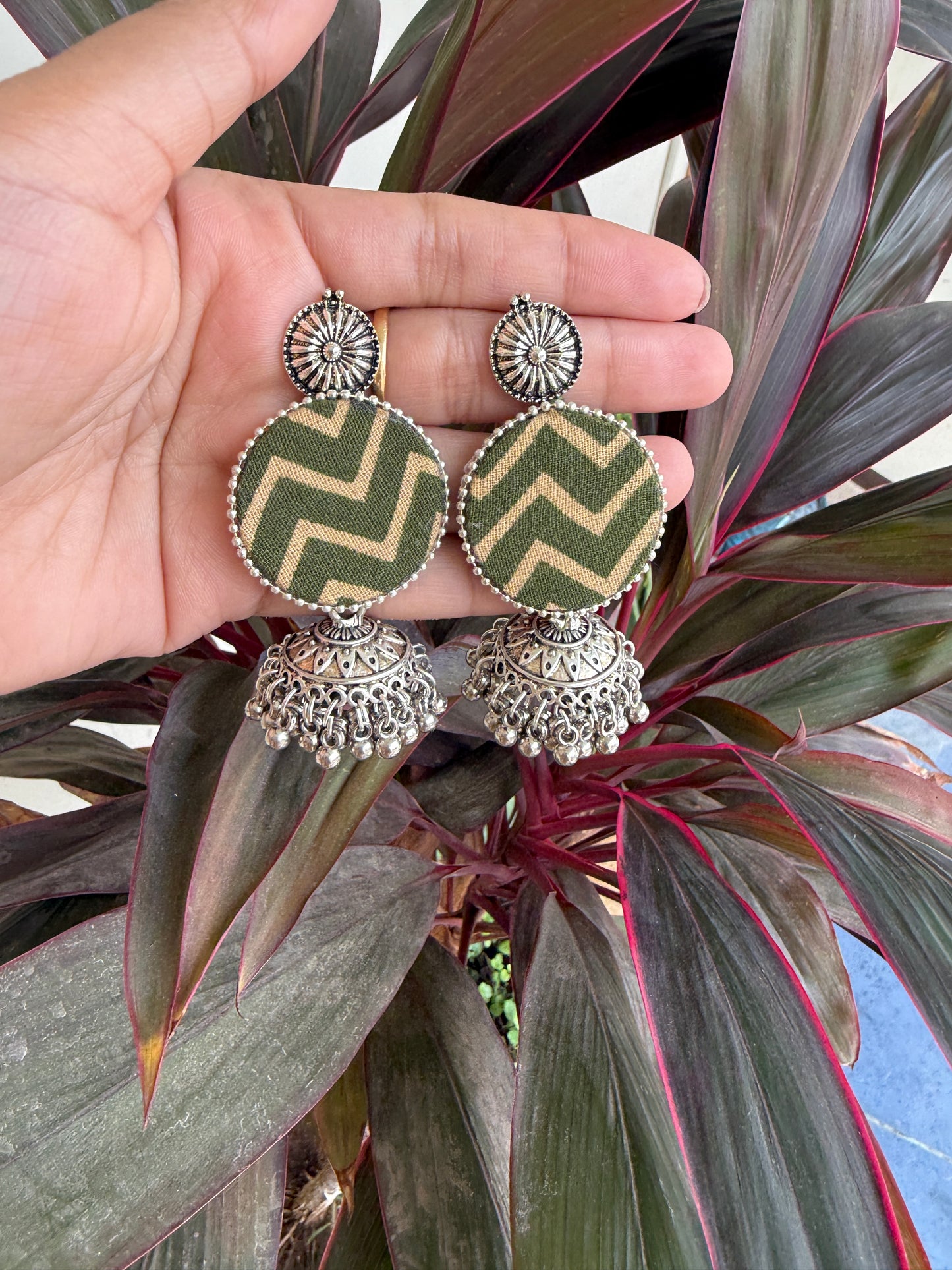 Fabric earring by Elegantstyle