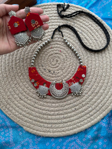 Fabric choker jewellery by Elegantstyle