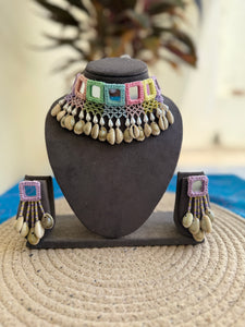 Choker necklace set by elegant style