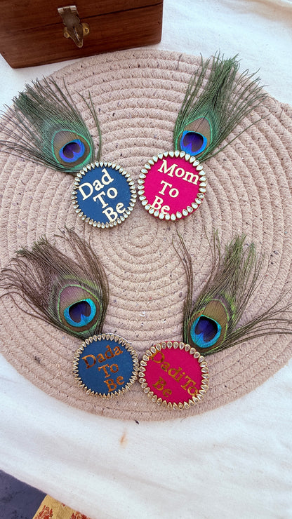 Babyshower brooches by Elegantstyle