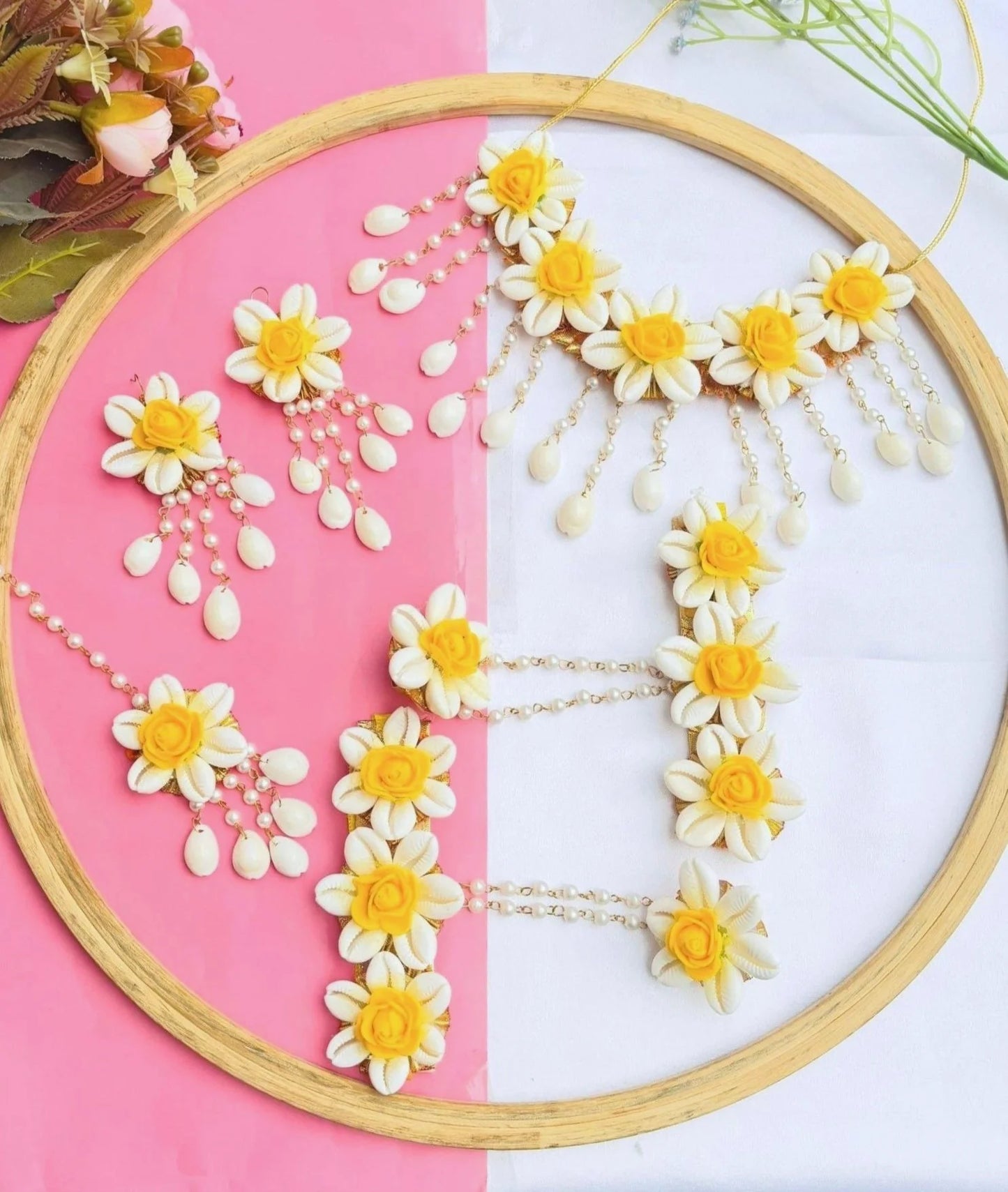 Cowrie shall perfect for Haldi by Elegantstyle