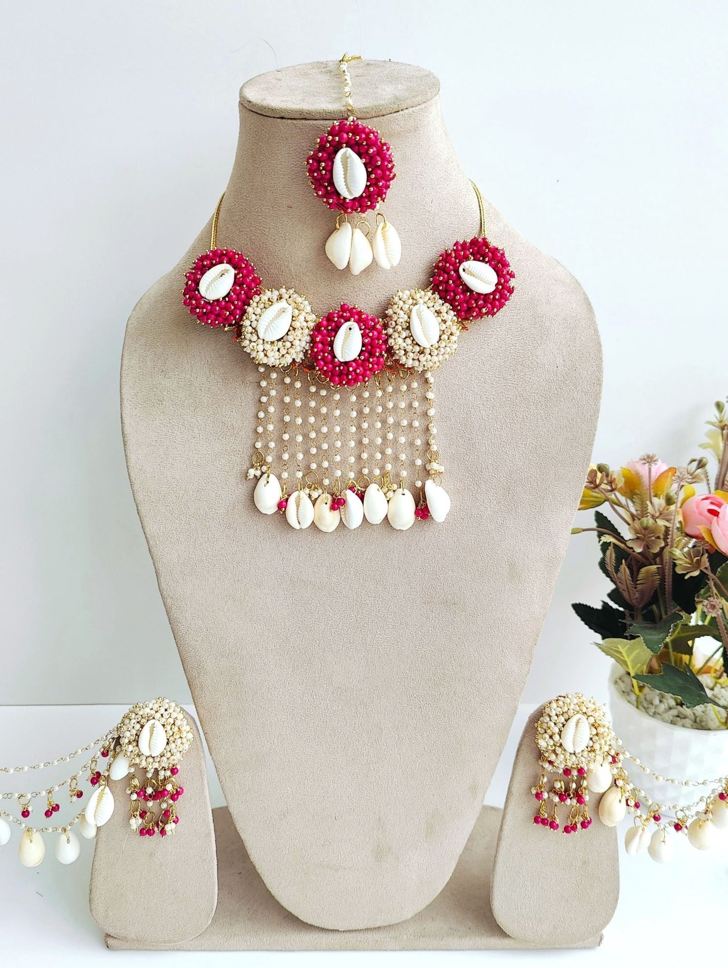 Haldi bride jewellery by Elegantstyle