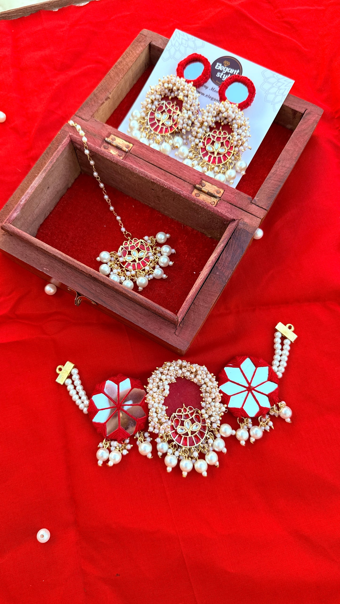 Haldi&baby shower jewellery by Elegantstyle