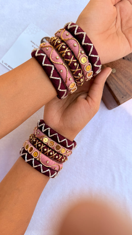 Thread bangle by Elegantstyle