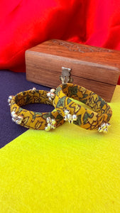 Fabric bangle by Elegantstyle