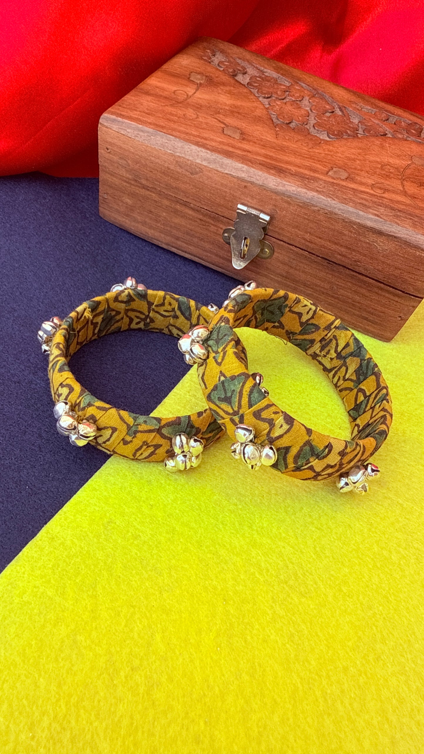 Fabric bangle by Elegantstyle