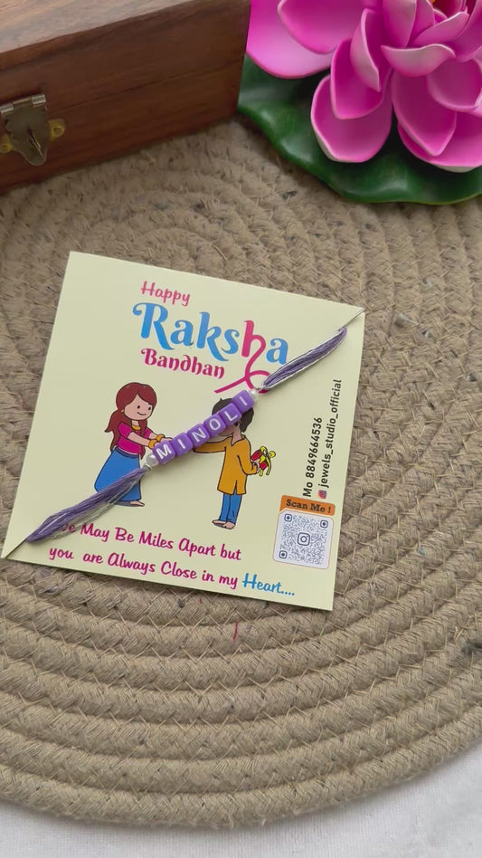 Naam vali Rakhi by elegantstyle